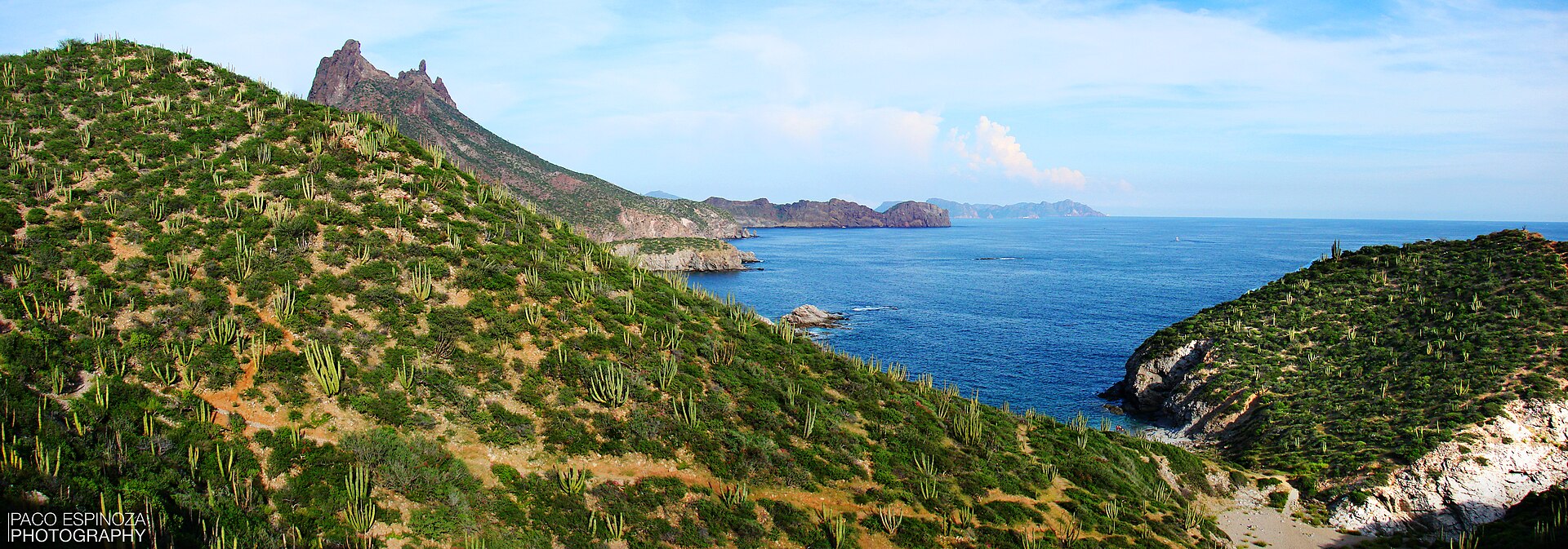 Vista panorámica de San Carlos, Sonora, base práctica para Los Algodones